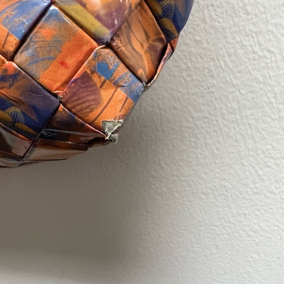 Upcycled Wrapper Shoulder Purse - Picture 9 of 10